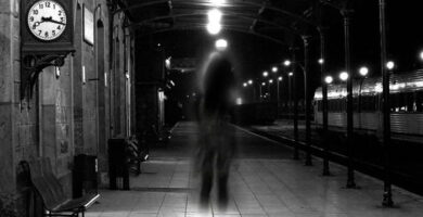 El fantasma de la terminal del tren