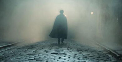 El hombre de negro
