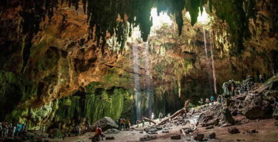 La gruta Xtacumbilxunaan